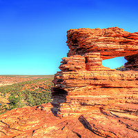 Buy canvas prints of Natures Window Kalbarri National Park  2 by Colin Williams Photography