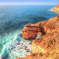 Buy canvas prints of The Natural Bridge Kalbarri Western Australia  1 by Colin Williams Photography