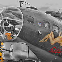 Buy canvas prints of Memphis Belle Known as Sally B - 2 by Colin Williams Photography