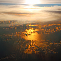 Buy canvas prints of Sunset  at 32000 feet  by Colin Williams Photography
