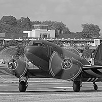 Buy canvas prints of DC3 Take Off Farnborough 2014 by Colin Williams Photography