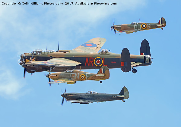 The Battle Of Britain Memorial Flight - RIAT 3 Picture Board by Colin Williams Photography