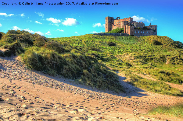 Bamburgh Castle 2 Picture Board by Colin Williams Photography