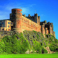 Buy canvas prints of Bamburgh Castle 3 by Colin Williams Photography