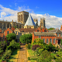 Buy canvas prints of York Minster from The Roman Walls by Colin Williams Photography