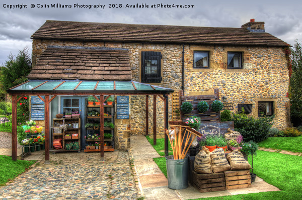 Davids Shop In Emmerdale Picture Board by Colin Williams Photography