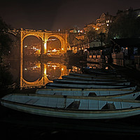 Buy canvas prints of Night at  Knaresborough 5 by Colin Williams Photography