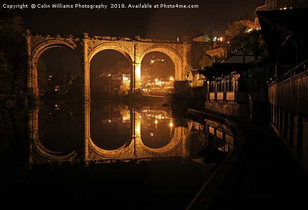 Night at  Knaresborough 6 Picture Board by Colin Williams Photography