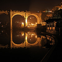 Buy canvas prints of Night at  Knaresborough 6 by Colin Williams Photography