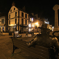 Buy canvas prints of Night at  Knaresborough Blind Jack by Colin Williams Photography