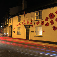 Buy canvas prints of Night at  Knaresborough The Poppy House by Colin Williams Photography