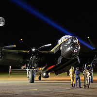 Buy canvas prints of  Just Jane A Bombers Moon by Colin Williams Photography