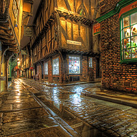 Buy canvas prints of The Shambles At Night 2 by Colin Williams Photography