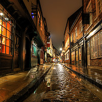 Buy canvas prints of The Shambles At Night 6 by Colin Williams Photography