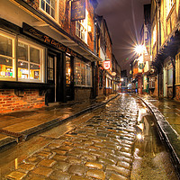 Buy canvas prints of The Shambles At Night 8 by Colin Williams Photography