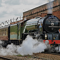 Buy canvas prints of Tornado 60163 At Westfield Kirkgate 11.05.2019 - 3 by Colin Williams Photography
