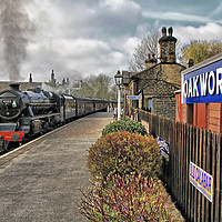Buy canvas prints of Oakworth Station by Colin Williams Photography