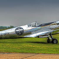 Buy canvas prints of The Silver Spitfire 1 by Colin Williams Photography