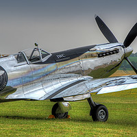 Buy canvas prints of The Silver Spitfire 2 by Colin Williams Photography