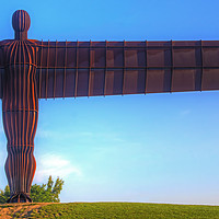 Buy canvas prints of The Angel of the North  2 by Colin Williams Photography