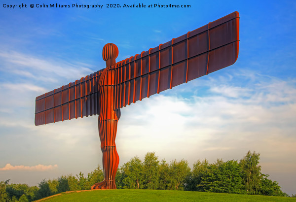 The Angel of the North  3 Picture Board by Colin Williams Photography