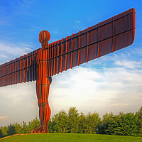 Buy canvas prints of The Angel of the North  3 by Colin Williams Photography