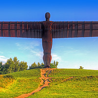 Buy canvas prints of The Angel of the North  6 by Colin Williams Photography