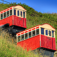Buy canvas prints of Saltburn Cliff Tramway 5 by Colin Williams Photography