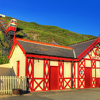 Buy canvas prints of Saltburn Cliff Tramway 7 by Colin Williams Photography