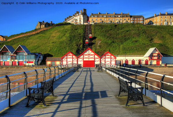 Saltburn Peir 3 Picture Board by Colin Williams Photography
