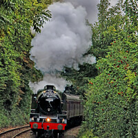 Buy canvas prints of  The Scarborough Spa Express  by Colin Williams Photography