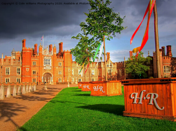 Hampton Court Palace Picture Board by Colin Williams Photography
