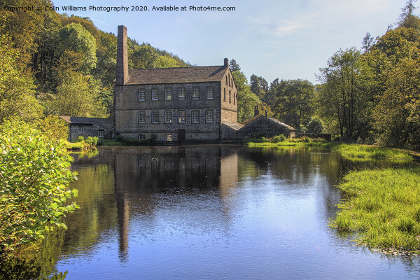 Gibson Mill Hebden Bridge Picture Board by Colin Williams Photography