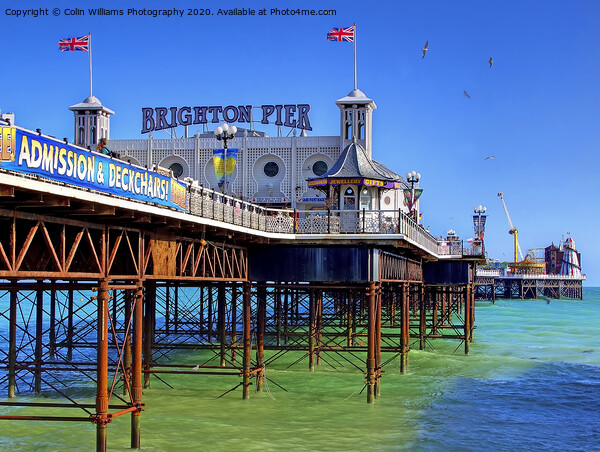 Brighton Pier Picture Board by Colin Williams Photography