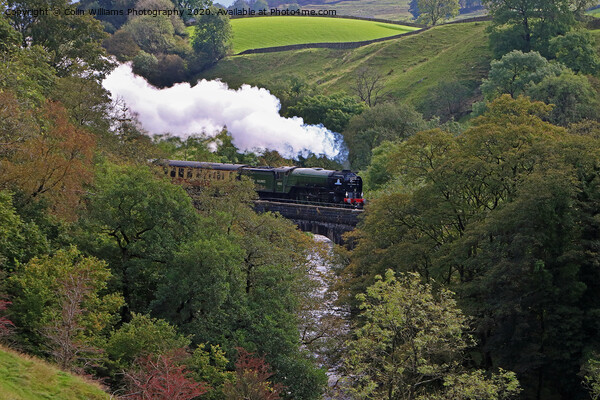 Tornado 60163 crosses the River Ribble Picture Board by Colin Williams Photography