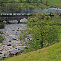 Buy canvas prints of Tornado 60163 crosses the River Ribble 3 by Colin Williams Photography