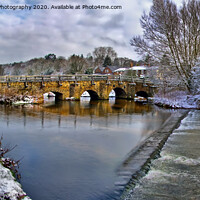 Buy canvas prints of Tilford In The Snow by Colin Williams Photography