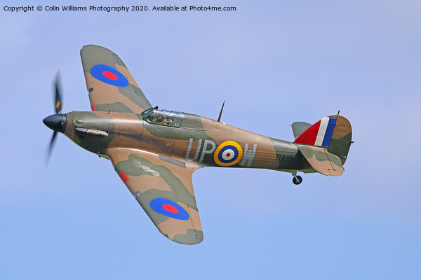 Hawker Hurricane at The Shuttleworth Airshow Picture Board by Colin Williams Photography