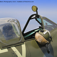 Buy canvas prints of Spitfire Cockpit 3 by Colin Williams Photography