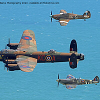Buy canvas prints of Battle of Britain Memorial Flight Eastbourne  3 by Colin Williams Photography