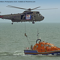 Buy canvas prints of Air Sea Rescue Eastbourne  by Colin Williams Photography