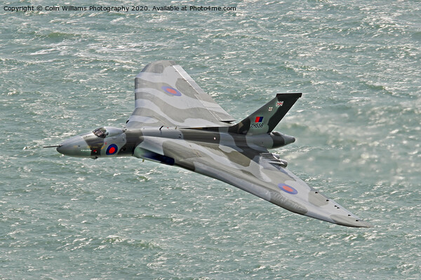 Vulcan XH558 from Beachy Head 1 Picture Board by Colin Williams Photography