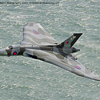 Buy canvas prints of Vulcan XH558 from Beachy Head 1 by Colin Williams Photography