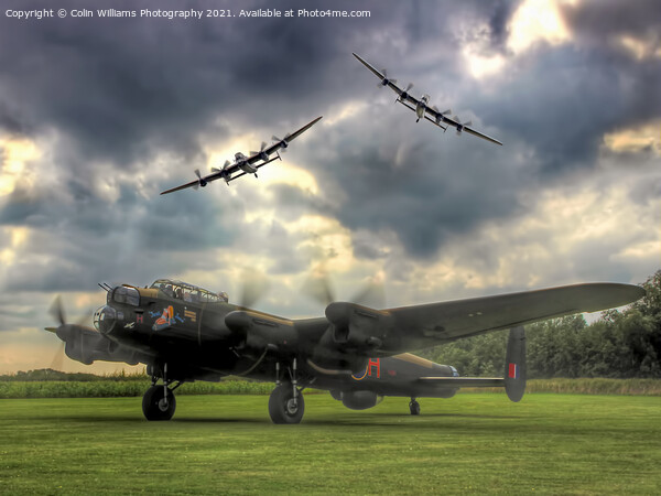 The 3 Lancasters Tour 2014 Picture Board by Colin Williams Photography