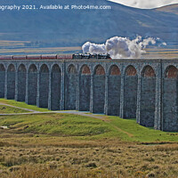Buy canvas prints of Steam Over The Ribblhead Viaduct - 1 by Colin Williams Photography