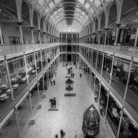 Buy canvas prints of National Museum of Scotland by Charles Bruce