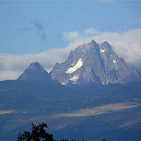Buy canvas prints of Mount Kenya by Tony Murtagh