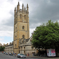 Buy canvas prints of Magdalen Tower by Tony Murtagh