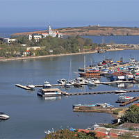 Buy canvas prints of Sozopol Harbour by Tony Murtagh