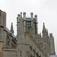Buy canvas prints of Octagon Tower Ely Cathedral by Tony Murtagh
